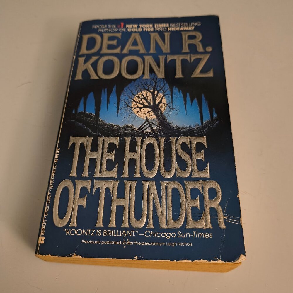 "The House of Thunder" By Dean R. Koontz PB 2nd Berkley (1992) - Soft Cover
